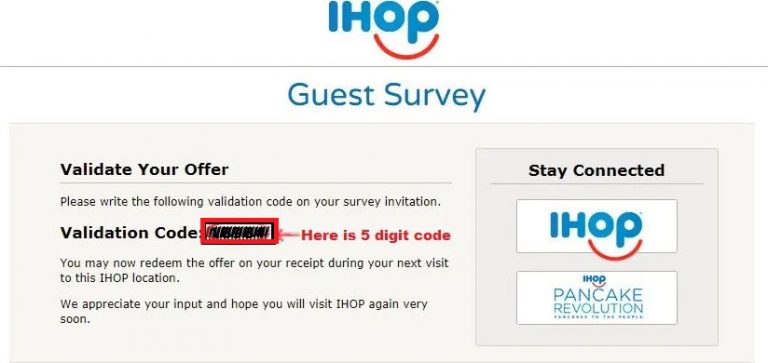 www.talktoihop.com - IHOP Guest Satisfaction Survey [START NOW]